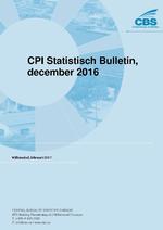CPI Statistisch Bulletin december 2016